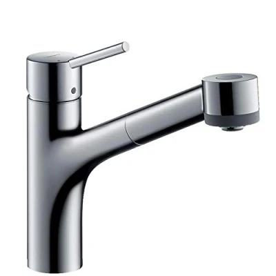 Imagen de hansgrohe Talis M52 Grifo Monomando de Cocina 170, Ducha Extraíble, 2 Tipos Chorro, Cromo, 32841000