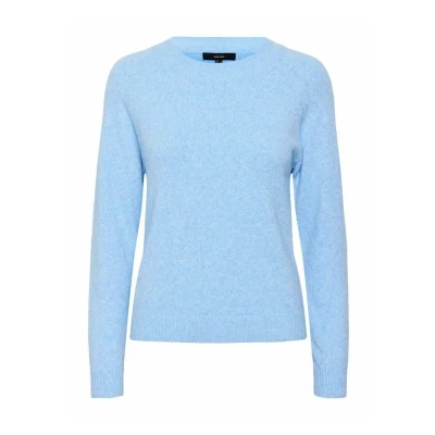 Imagen de Vero Moda Vmdoffy LS Oneck GA NOOS Jersey de punto, Mujer, Talla: Small, Little boy blue