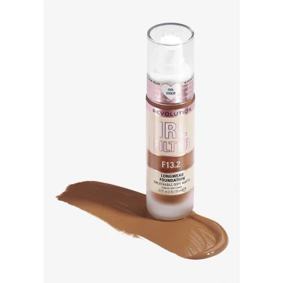 Imagen de Makeup Revolution, IRL Filter Longwear Foundation, Medium to Full Coverage, F13.2, 23ml