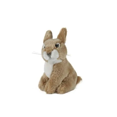 Imagen de Nature AN238 Living Peluche de conejo sentado (17 cm), Color desconocido, Small (Keycraft , color/modelo surtido
