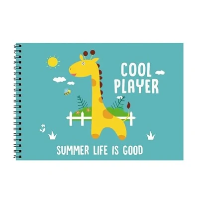 Imagen de Teogneot Álbum de Dibujo Bloc A4 Cuaderno Bocetos Sketchbook Niños Jirafa