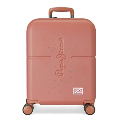 Imagen de Pepe Jeans Jane Maleta de cabina Rojo 40x55x20 cms Rígida ABS Cierre TSA integrado 37L 3,22 kgs 4 Ruedas dobles Equipaje Mano