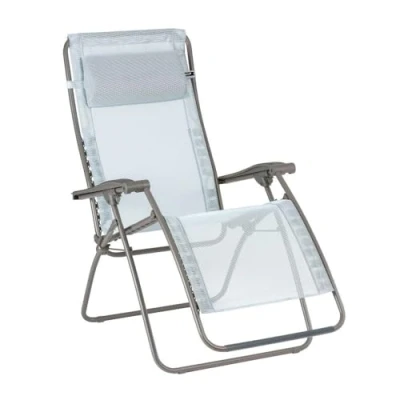 Imagen de Lafuma Mobilier Relax RSXA Clip, Batyline Ciel Ciel/Steel titane