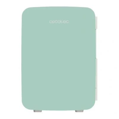 Imagen de Cecotec Nevera Pequeña Bolero MiniColing 10L Bahamas Mint. Capacidad 10 L, Funcionamiento 12 220 V, Compatible con Coches y Caravanas, Función Frío Calor, Temperatura Regulable de 7 ºC a 65