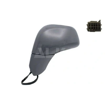 Imagen de Espejo retrovisor Alkar 9045511 izquierda imprimado eléctrico calefactable, abatible eléctricamente, asférico para vehíc. con volante a la