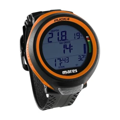 Imagen de Mares Dive Computer Puck 4 (Black Orange)