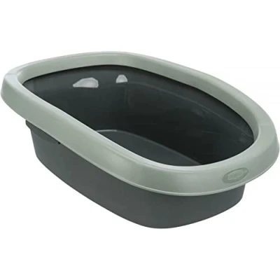 Imagen de Trixie Bandeja Higi. BeEco Carlo,Borde,31x14x43,Ant/Gr Ve