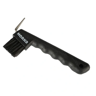 Imagen de horka RASCADOR DE CASCOS CON CEPILLO One Size Negro