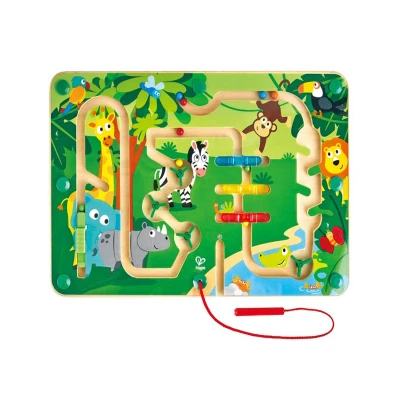 Imagen de Hape E1714 Wooden Jungle Magnetic Maze