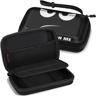 Imagen de Fintie Funda Portátil para Nintendo 2DS XL/3DS XL/3DS/3DS LL Estuche Viaje con Ranuras Tarjeta de Juego y Bolsillo Interno la Consola, No Tocar