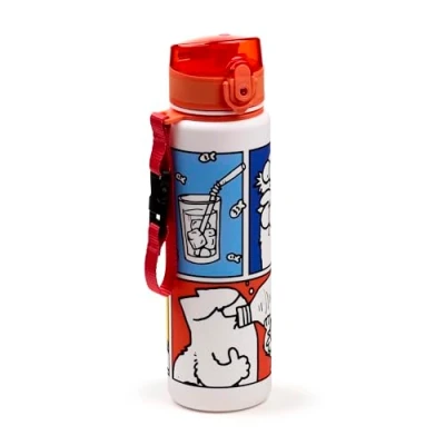 Imagen de Puckator Botella irrompible de 600 ml Gato Simon&#039;s Cat Estilo POP