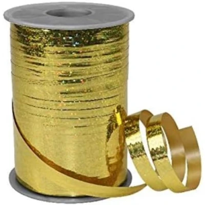 Imagen de C.E. Pattberg Cinta de Rizado, Dorado, 200 M roll 10 mm width