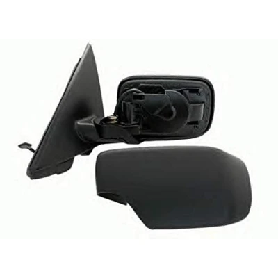 Imagen de espejo retrovisor Tyc 303 0064 izquierda imprimado plano, calefactable, tintado en azul, para ajuste elect. BMW: 3 Compact