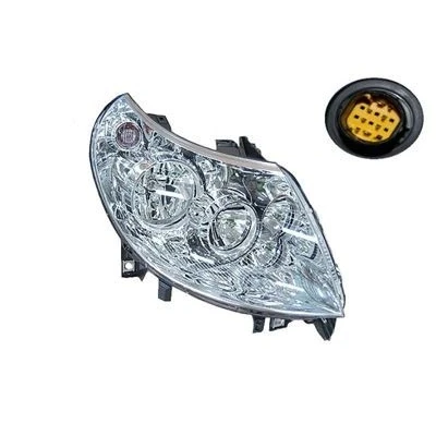 Imagen de VAN WEZEL 1651962 Faros derecha H7, H1 transparente para circulación por la con servomotor reg. alcance luces PX26d norauto, oscaro,