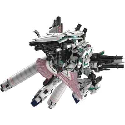 Imagen de BANDAI Kit de Modelo Gundam RG 1/144 RX 0 Full Armor Unicorn Modelo, BAS5055586