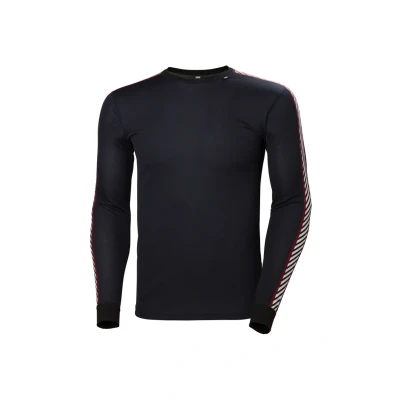 Imagen de Helly Hansen Stripe CREW Camiseta interior, Hombre, Talla: Small, Navy
