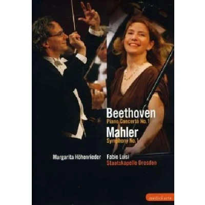 Imagen de Beethoven/Mahler Piano Concerto No. 1/Symphony 1 [Alemania] [DVD]