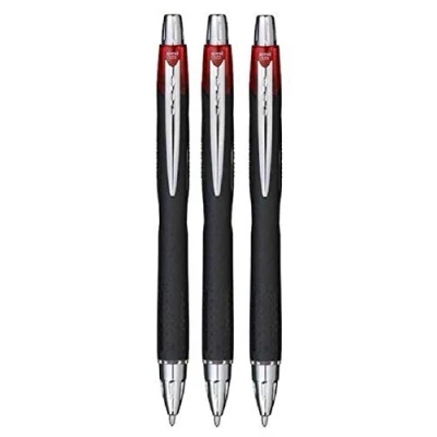 Imagen de Uni Ball Rojo Jetstream Retráctil Amplio Bolígrafo SXN 210 (Paquete de 3)