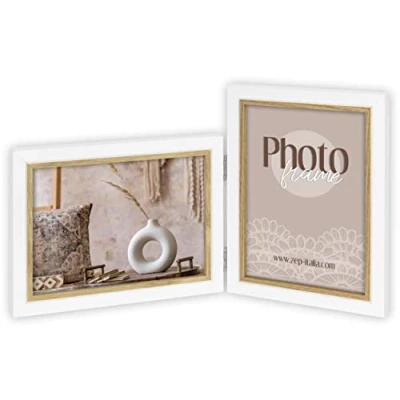 Imagen de ZEP Marco doble Ayas 2 fotos 13 x 18 cm orientación vertical y horizontal