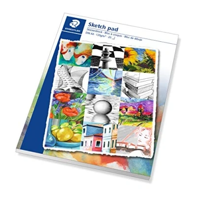 Imagen de Staedtler Sketch Pad 2421 01. Bloc de dibujo. con 20 hojas tamaño A4.