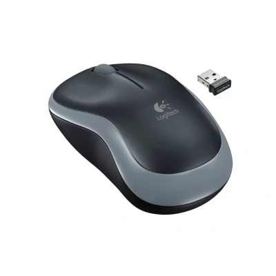 Imagen de Logitech M185 ratón inalámbrico swift gris