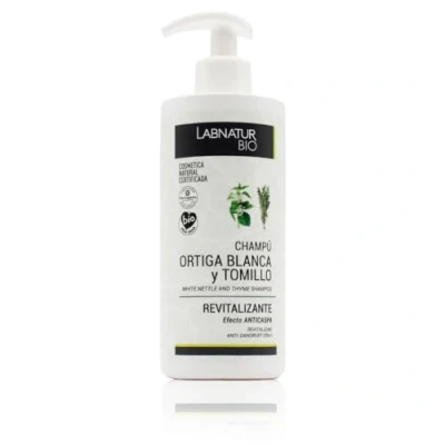 Imagen de Labnatur Bio Champú Ortiga Blanca y Tomillo. Champu Revitalizante, Anticaida, Anticaspa. Calma purifica el cabello. Ayuda a frenar la caida exceso de caspa.