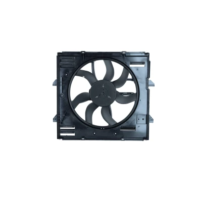 Imagen de NRF 47921 Ventilador de radiador 495 12 600 con bastidor (armazón), Motor sin escobillas