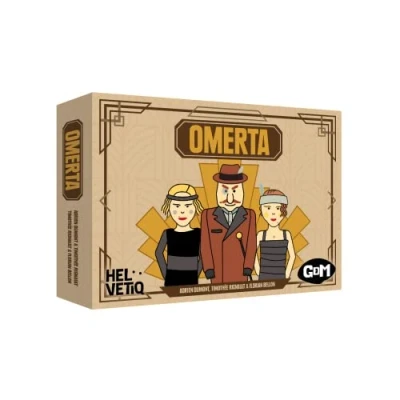 Imagen de GDM Omerta Memory Card Game Juego de Mesa Light 3 A 5 Jugadores Partir 8 años. 20 min.