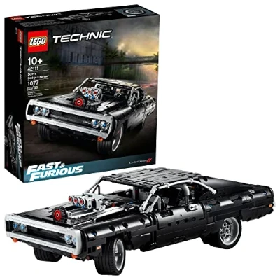 Imagen de LEGO 42111 Technic Dom&#039;s Dodge Charger, Maqueta de Coche Fast and Furious para Construir, Idea Regalo Niños, Niñas, Mujeres y Hombres