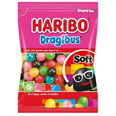 Imagen de Haribo Dragibus Soft 180 gr
