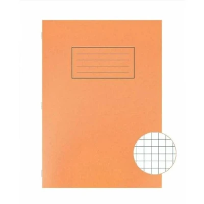 Imagen de Silvine Cuaderno de ejercicios (A4, 10 unidades), color naranja