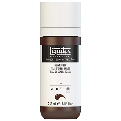 Imagen de Liquitex 1923128 Pintura acrílica profesional (cuerpo suave, consistencia cremosa, alta pigmentación, resistente a la luz y al envejecimiento, botella de 237 ml)