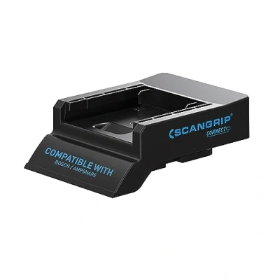 Imagen de Scangrip. Conectores para baterías de 18 V BOSCH