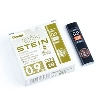 Imagen de Pentel C279 2BO Ain minas finas de grafito 2B, grosor la línea 0,9 mm, 36 por estuche
