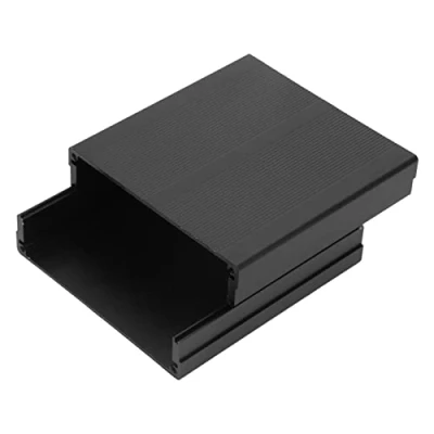 Imagen de 40 x 97 100 mm Placa de Circuito Impreso Negro Mate,Caja Instrumentos Proyecto Electrónico Disipación Calor Carcasa Aluminio Productos Electrónicos