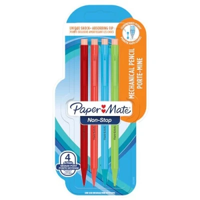 Imagen de Paper Mate InkJoy Mini bolígrafos retráctiles, punta mediana (1,0 mm), cuerpos Candy Pop, paquete de 6