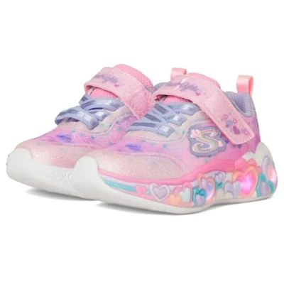 Imagen de Skechers Eternal Heart Lights Zapatillas Light pink/multicoloured para niños, Talla: 24, pink/multi coloured Zapatos