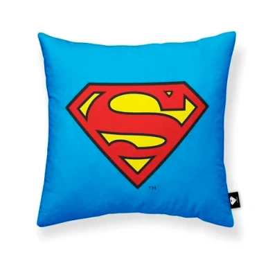 Imagen de BELUM Funda de cojín 100% algodón Superman A 45x45cm, Suave, Varios tamaños, Multicolor