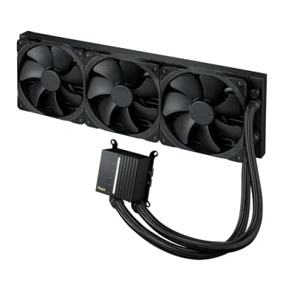 Imagen de ProArt LC 420 Refrigeración líquida AiO con medidor de Estado del Sistema Iluminado y Tres Ventiladores radiador Noctua NF A14 industrialPPC 2000 PWM 140 mm