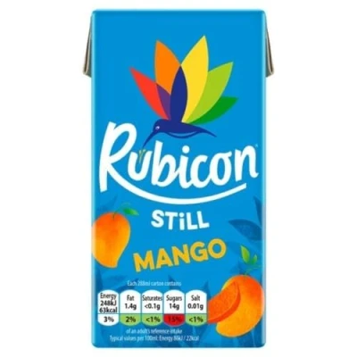Imagen de Rubicon Bebida de zumo mango 1 x 288 ml