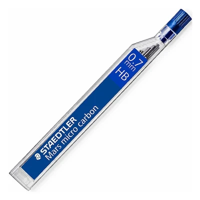 Imagen de Staedtler Juego de 6 paquetes 12 minas &quot;Mars micro carbon 0,7 mm HB