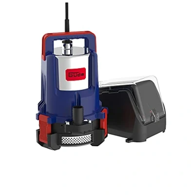 Imagen de Güde 58569 KTP 18 0 Bomba sumergible con batería (18 V, 2000 l/h, altura máxima de extracción 7 m, profundidad inmersión 5 cable 8 m)