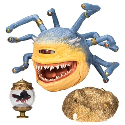 Imagen de DUNGEONS &amp; DRAGONS Golden Archive Xanathar Figura coleccionable compatible con figuras de acción D&amp;D a escala 6 pulgadas