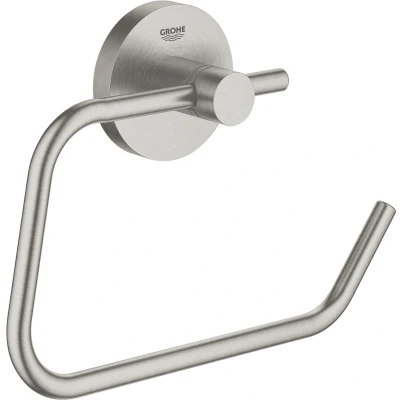 Imagen de Grohe Essentials 40689DC1, Soporte de Papel para WC, SuperSteel