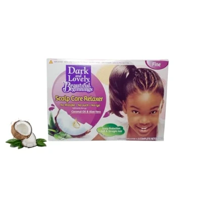 Imagen de Dark &amp; Lovely Beautiful Beginnings With Coconut Aloe Scalp Care Relaxer *Fine*