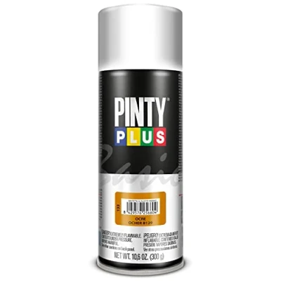 Imagen de PINTY PLUS Pintura en Spray Basic 520cc Ocre B129, 400ml