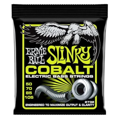 Imagen de Ernie Ball Regular Slinky Cuerdas para bajo eléctrico, cobalto, calibre 50 105