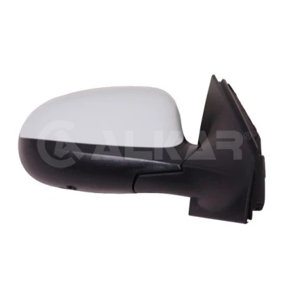 Imagen de Espejo retrovisor Alkar 6140936 derecha imprimado eléctrico calefactable, con sensor de temperatura, convexo para vehíc. volante a la izquierda