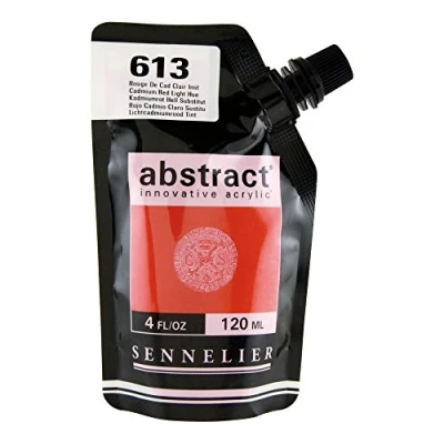 Imagen de Sennelier : Abstract Acrylic Paint 120ml Satin Cadmium Red Light Hue