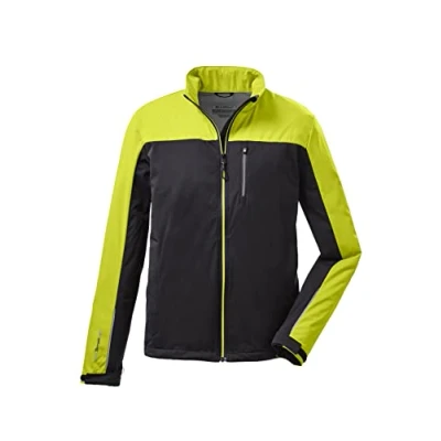Imagen de Killtec Men&#039;s Chaqueta softshell con cuello alzado, plegable KOS 30 MN SFTSHLL JCKT, dark anthracite, L, 38296 000